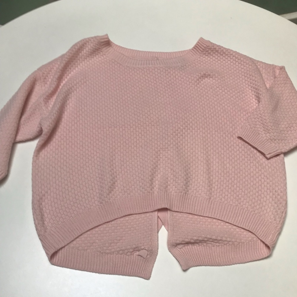 Pink sweater